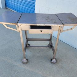 Vintage typewriter table