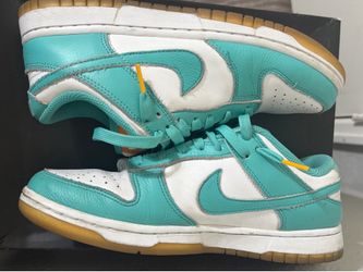 Nike dunk low  🧼 teal women’s size 8 / men’s size 6.5y
