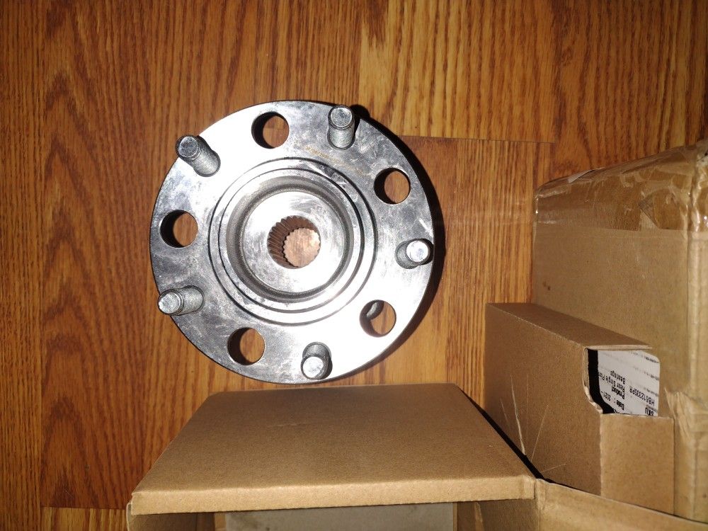 Wheel hub bearings for rear driver and passenger