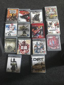 PS3 games