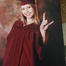 FREE Dark red/Maroon Graduation Gown and Mortarboard