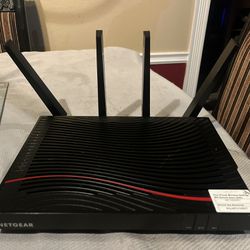 Netgear Nighthawk X4S AC3200 Router C7800 No Power Cord Untested As Is 