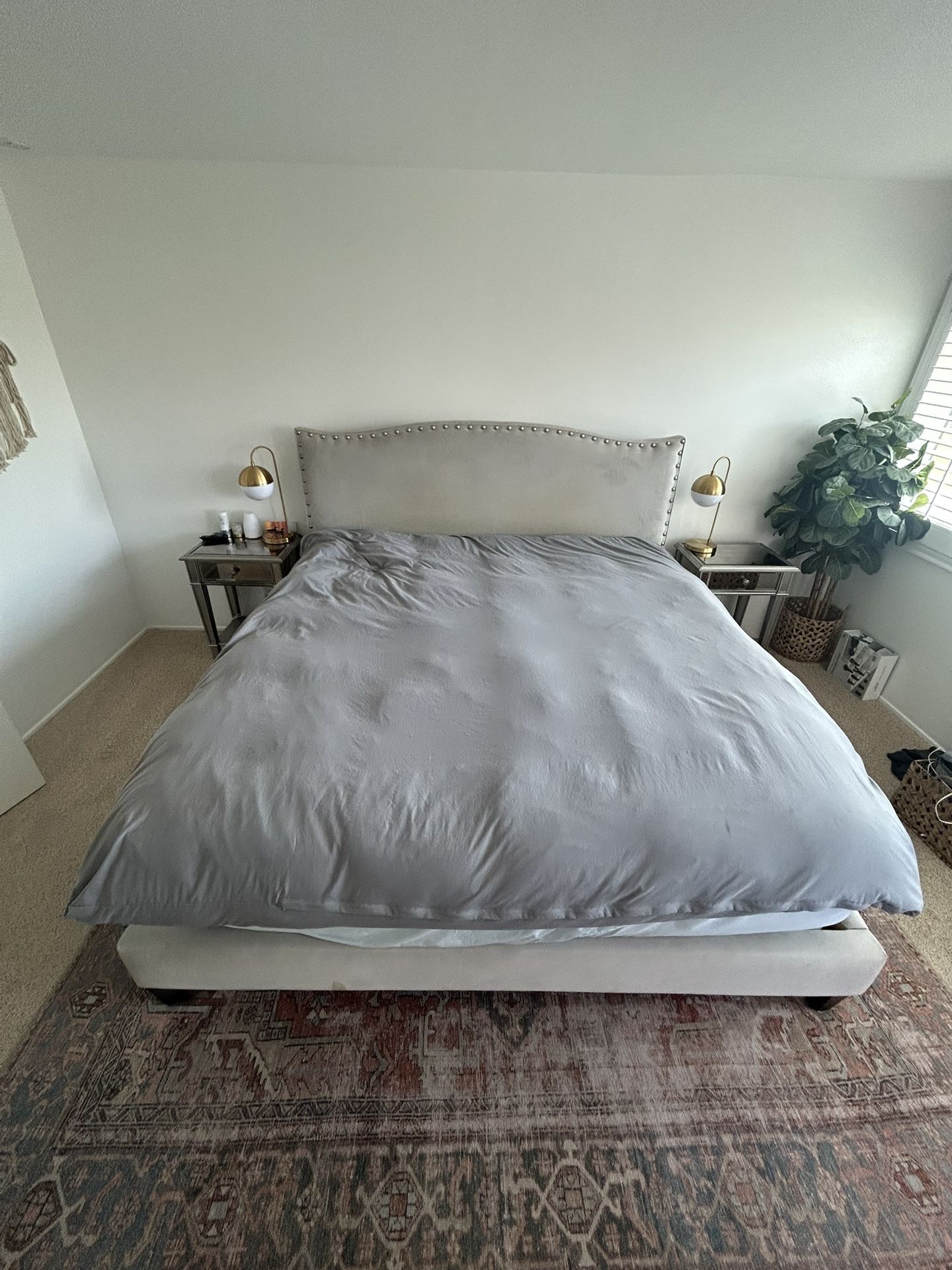 King size bed frame