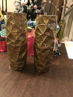 Decor Tall Base Gold