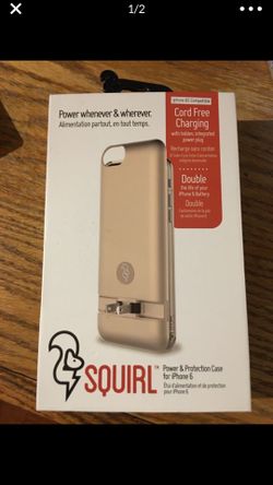 iPhone 6 case & charger