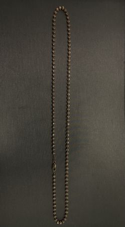 Moon Cut Rose Gold Chain