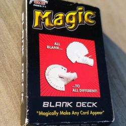 Fantasma Magic Trick Cards ~ Blank Deck "Make Any Card Appear" • Magician Supplies, Magic Tricks, Mythical Magic, Tricks, Fantasy, Magic Playing Cards