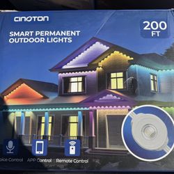 CINOTON Permanent Outdoor Lights 200ft
