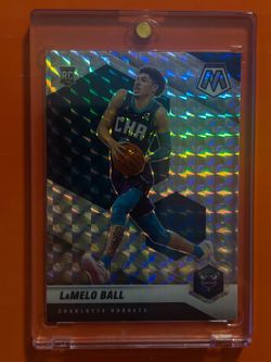 🏀 2020-21 Mosaic #202 LaMelo Ball Hornets Mosaic Rookie Basketball Card 🏀