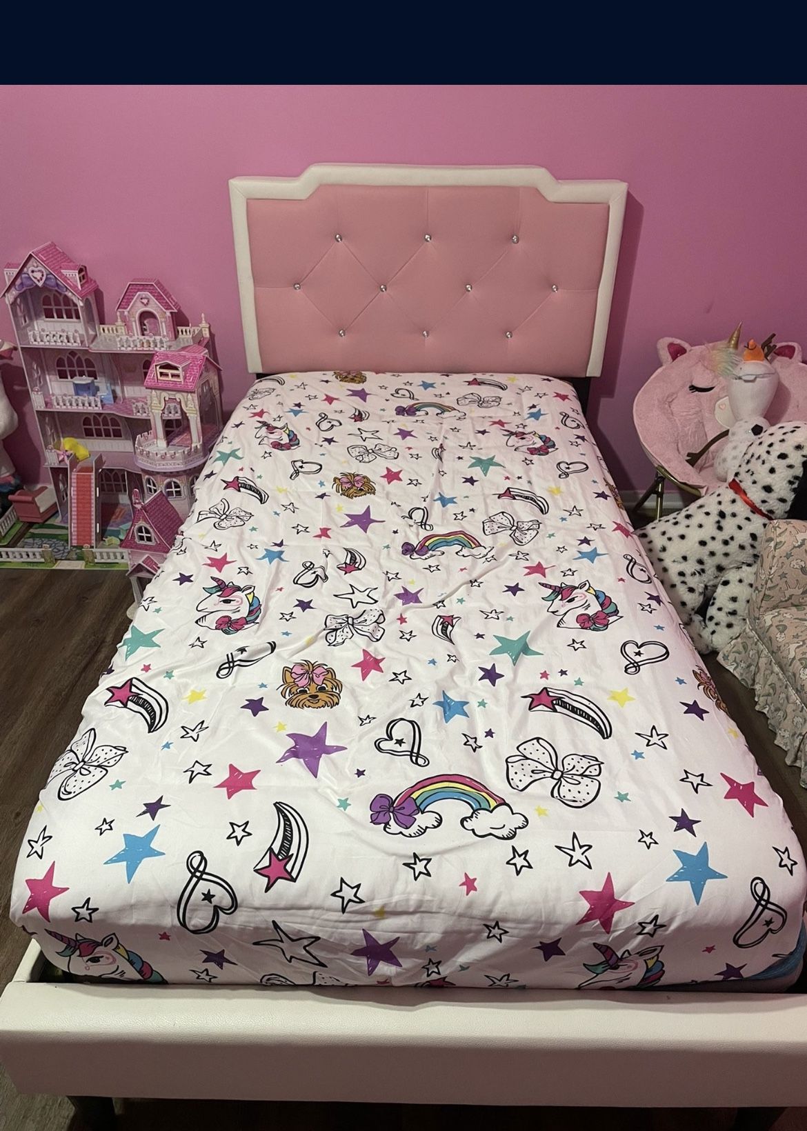 Girls Princess Twin Bed