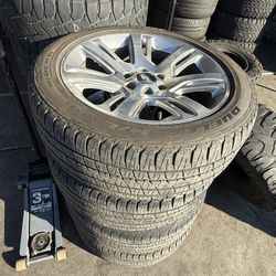 Vendo Set De Rines 22 De 6 Virlos Con Llantas 285/45/R22 Bridgesstone Por $400