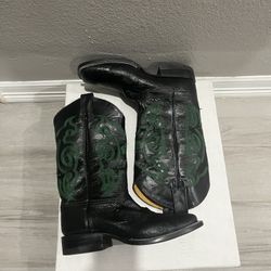 hand Made Leather Boots(never Worn)
