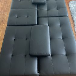sofa black 3 month used