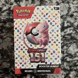 Pokemon - Scarlet & Violet 151 Booster Bundle (6 Packs)