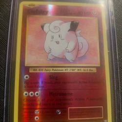 Clefairy reverse holo 2016