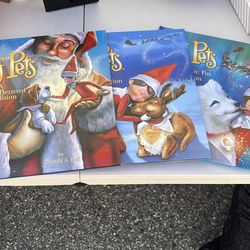 Like new Elf pets Christmas books set of 3