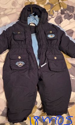 Mighty Mammoth Baby Snowsuit 18 Months