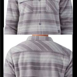 Men’s Plush Lining Shirt Jacket Flannel Print Size:XL $30 Each 