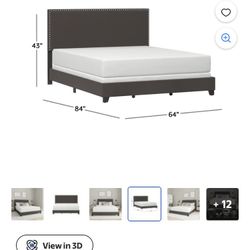 Queen Size Headboard And Frame Brand New 