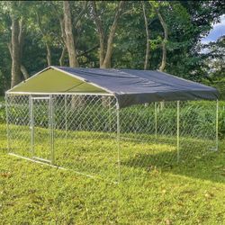 Dog Kennel With Shade ((New))