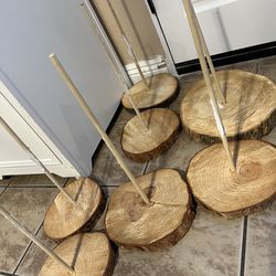 Wood slabs - ready for centerpieces