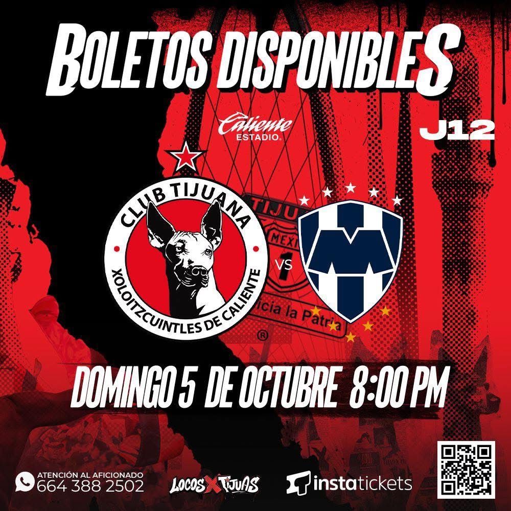 Xolos Vs Monterrey Rent 3 Xolopases
