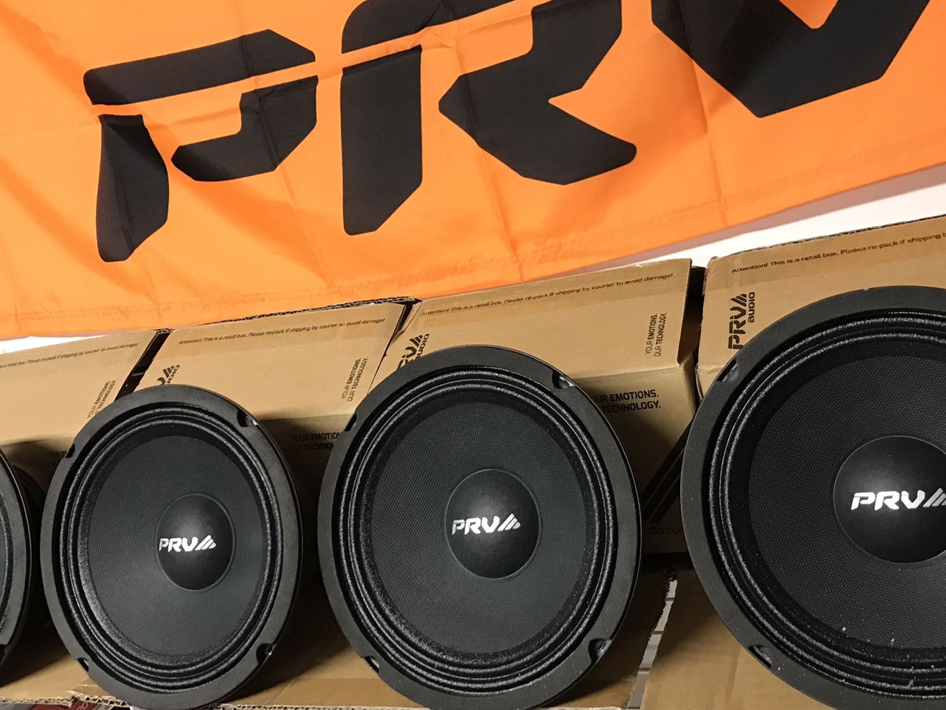 6.5 Inch Speakers 1600 watt PRV