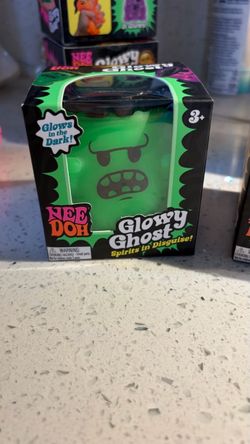 Nee Doh Glowy Ghost Stress Ball Toy