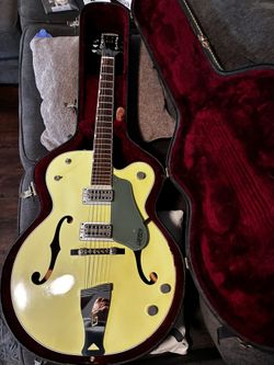Gretsch G6118 Anniversary – 110th Anniversary Edition (1993) – Terada Japan – Two-Tone Green