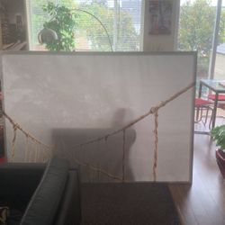 Ikea Large Wall Art - Rope Bridge in Misty Forest