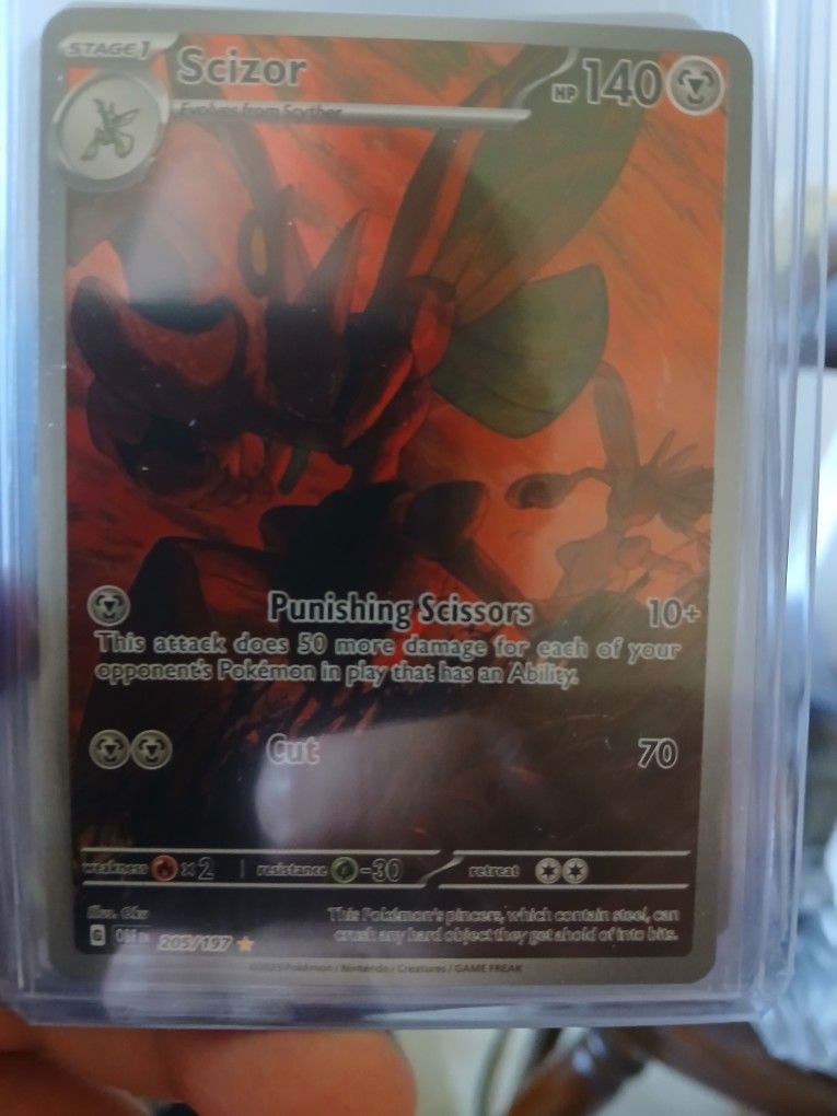 Scizor Illustration Rare