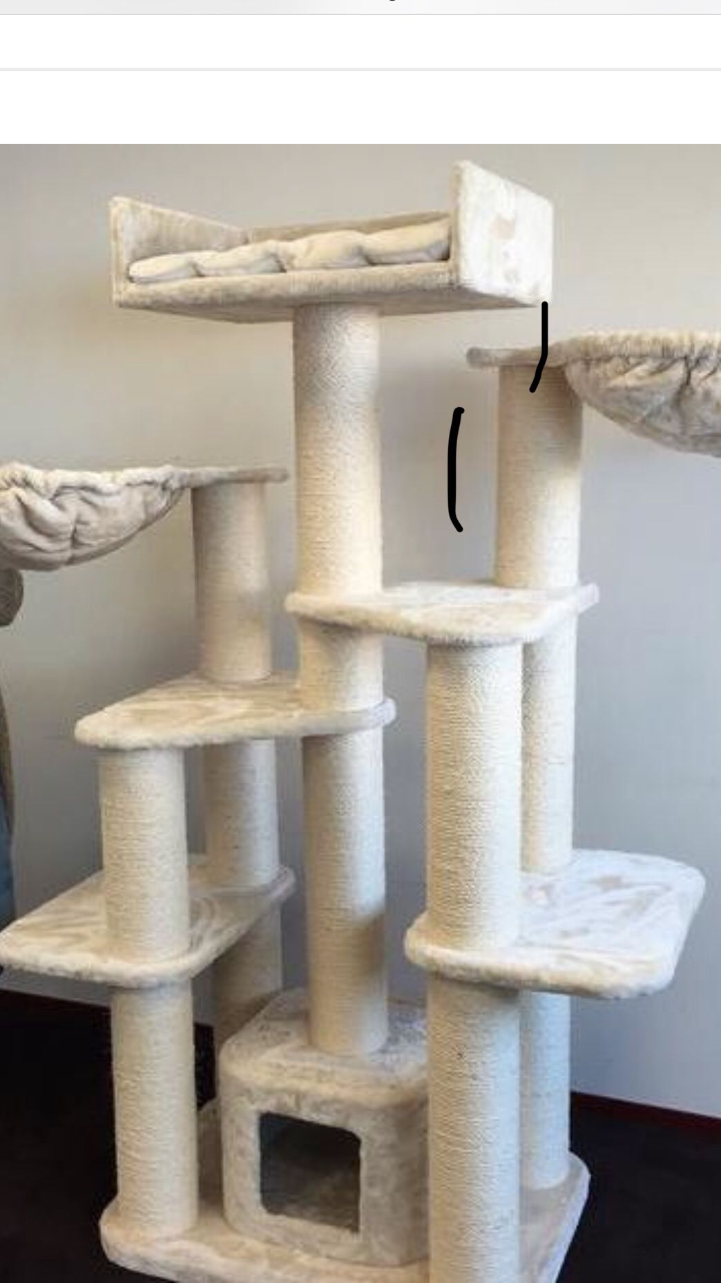 Cat tower for sale, brand new