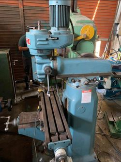 9x48 Enco Knee Mill With Autofeed & Tooling