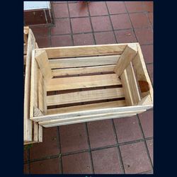 Wooden crates