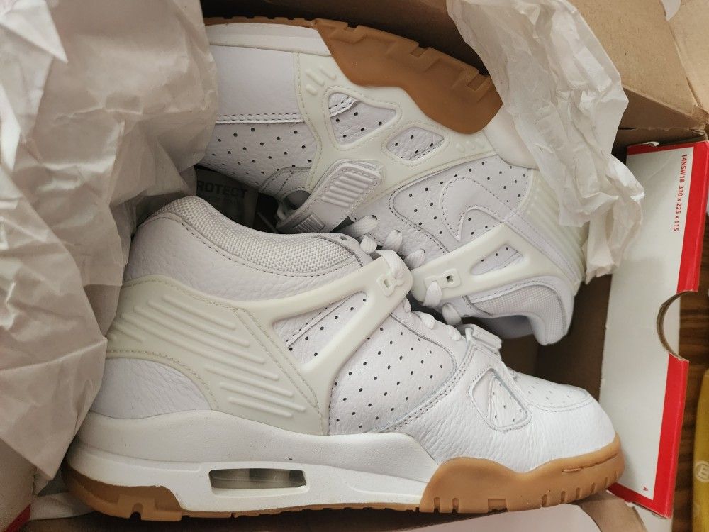 Nike Air Trainer 3 - White Gum - Size 11 With BOX 705426 100