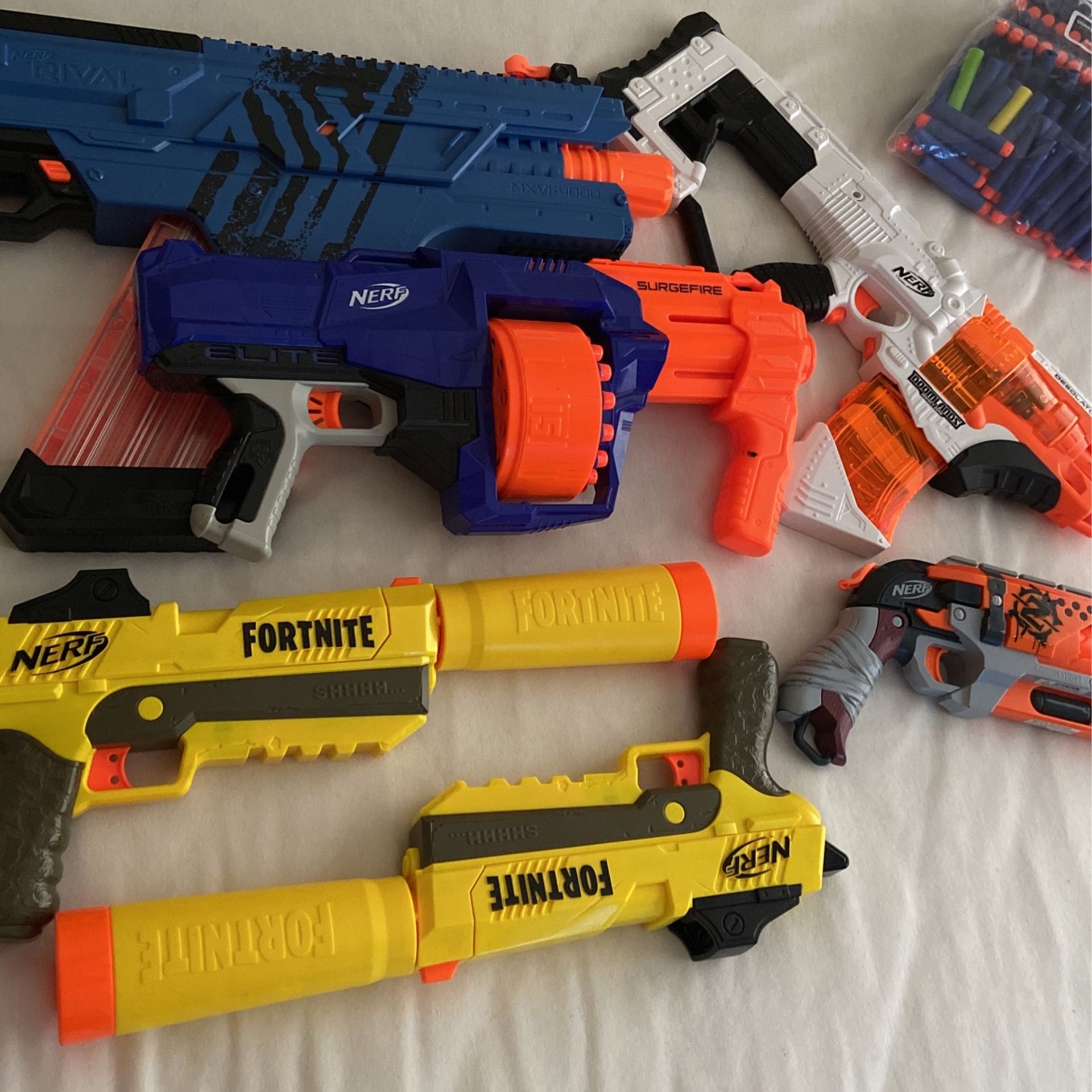 Nerf Guns (Offer me reasonable price)