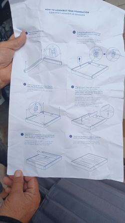 Full size bed frame base
