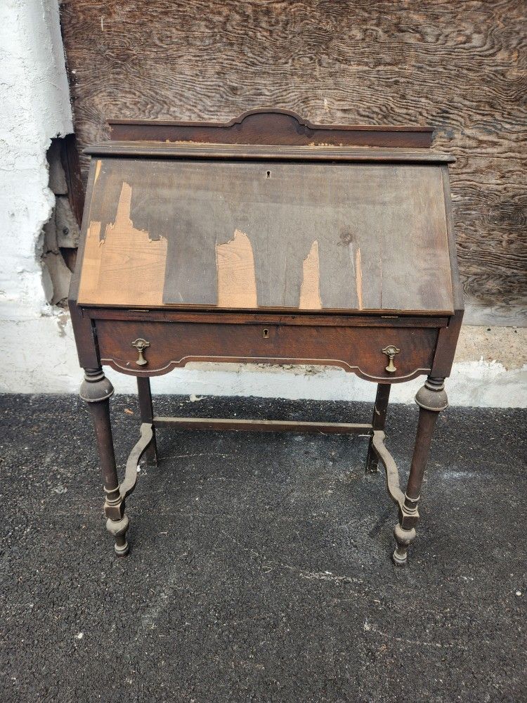 Antique Drop Front Desk