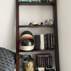 crate and barrel wall bookshelf 