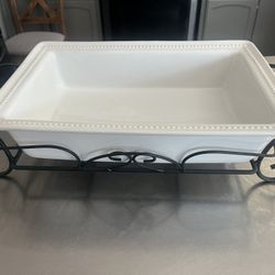 Serving Dish With Stand