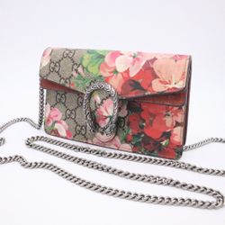 𝐆𝐆 𝐆𝐮𝐜𝐜𝐢 Coated Canvas Super Mini - Rose bloom