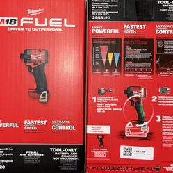 Milwaukee M18 Fuel 1/4” Hex Impact Driver. Tool Only. Model #2953-20