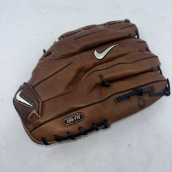 NIKE Dri-Fit Show Team 1300 13" Left Hand Throw Leather Baseball Glove LHT Mint