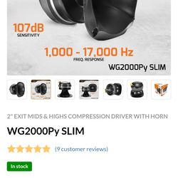 Horn Driver PRV Audio (Pair)