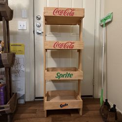 Coca Cola Shelves