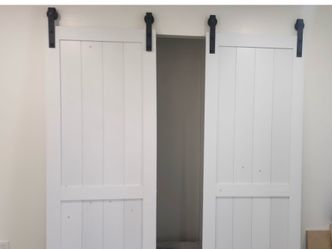 Closer Barn Door (2) 30x84