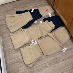 NEW Old Navy Kids Uniform Pants and Uniform Skirts size 14/16