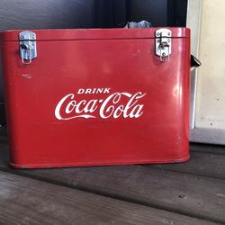 Antique Coca Cola Cooler