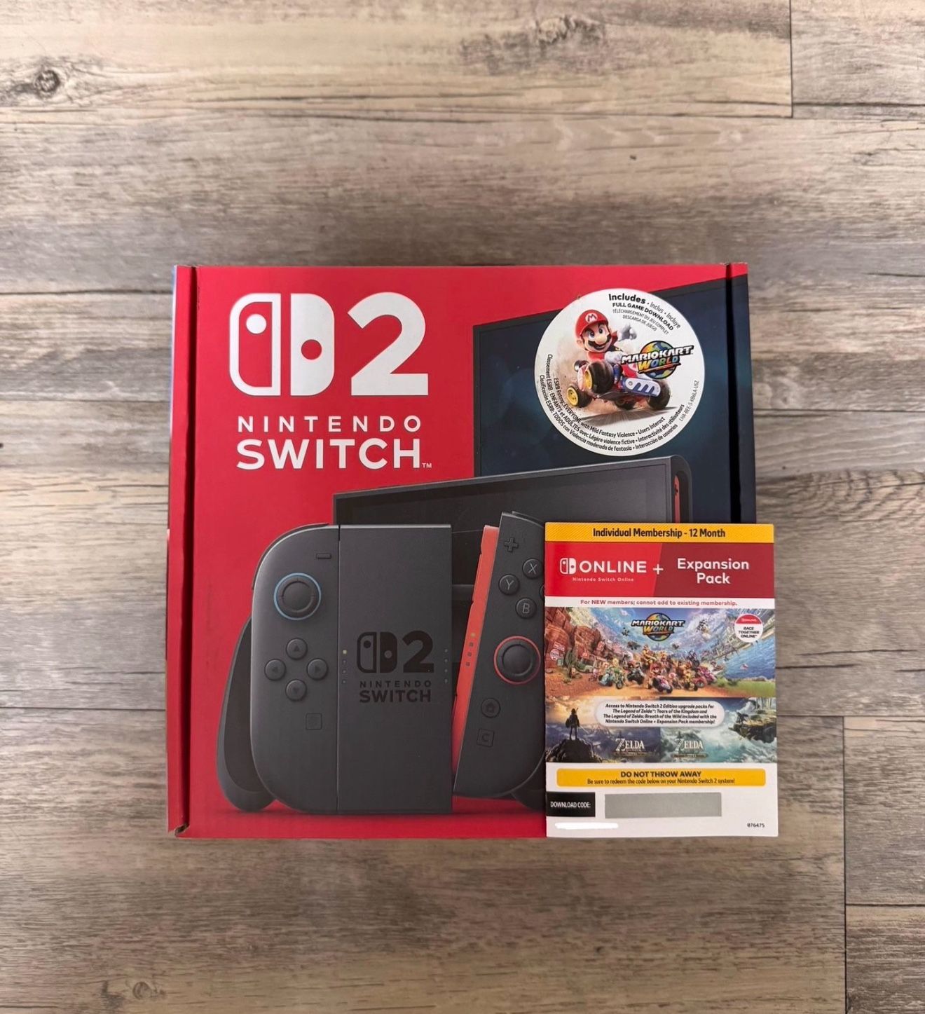 Nintendo Switch Mario Kart World Bundle NEW