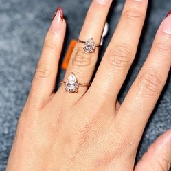 Moissanite Ring